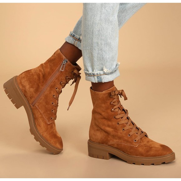 Dolce Vita Shoes 5 Dolce Vita Womens Lottie Ankle Combat Boot
